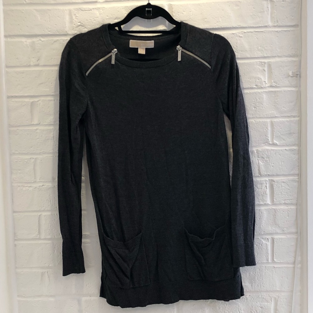 Michael Kors Grey L/S Sweater